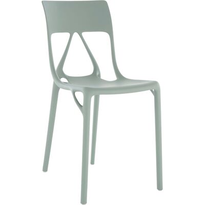 Kartell - Sedia impilabile A. I. - Verde - PMMA riciclato - Designer Philippe Starck Kartell - Sedia impilabile A. I. - Verde - PMMA riciclato - Designer Philippe Starck