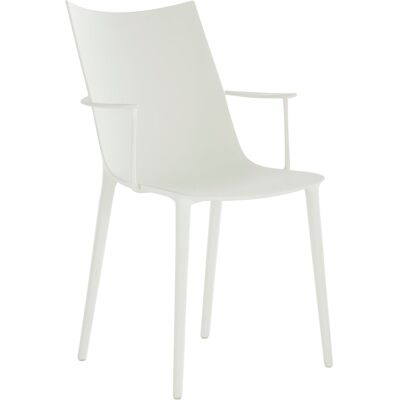 Kartell - Sedia H. H.H - Bianco - Tecnopolimero termoplastico riciclato - Designer Philippe Starck Kartell - Sedia H. H.H - Bianco - Tecnopolimero termoplastico riciclato - Designer Philippe Starck
