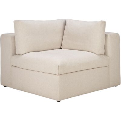 Ethnicraft - Divano modulabile Mellow - Bianco - Memory foam Ethnicraft - Divano modulabile Mellow - Bianco - Memory foam