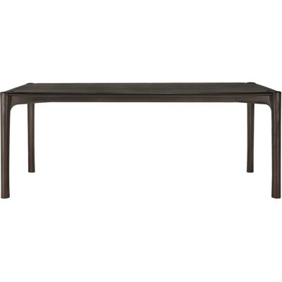 Ethnicraft - Tavolo rettangolare PI - Marrone - Teak massello - Designer Alain van Havre Ethnicraft - Tavolo rettangolare PI - Marrone - Teak massello - Designer Alain van Havre