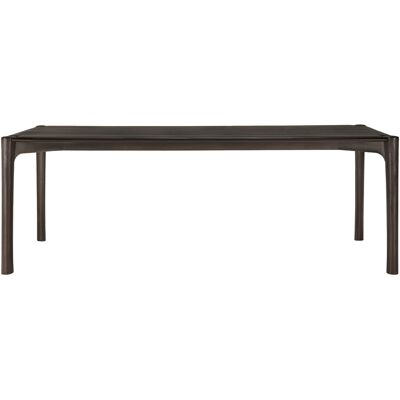 Ethnicraft - Tavolo rettangolare PI - Marrone - Teak massello - Designer Alain van Havre Ethnicraft - Tavolo rettangolare PI - Marrone - Teak massello - Designer Alain van Havre