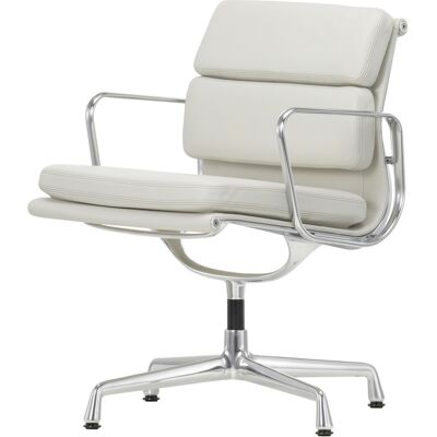 Vitra - Poltrona imbottita Soft Pad - Bianco - Pelle bovina - Designer Charles & Ray Eames Vitra - Poltrona imbottita Soft Pad - Bianco - Pelle bovina - Designer Charles & Ray Eames