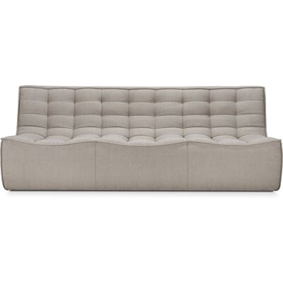Ethnicraft - N701 - 3 posti - Cotone riciclato - Divano Ethnicraft - N701 - 3 posti - Cotone riciclato - Divano