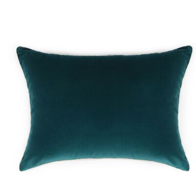 Maison Sarah Lavoine - Cuscino in Velluto Blu - Stile Chic - Cuscino Maison Sarah Lavoine - Cuscino in Velluto Blu - Stile Chic - Cuscino