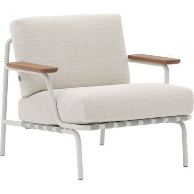 Muuto - Poltrona imbottita Settle - Bianco - Cinghia in poliestere - Designer Anderssen & Voll Muuto - Poltrona imbottita Settle - Bianco - Cinghia in poliestere - Designer Anderssen & Voll