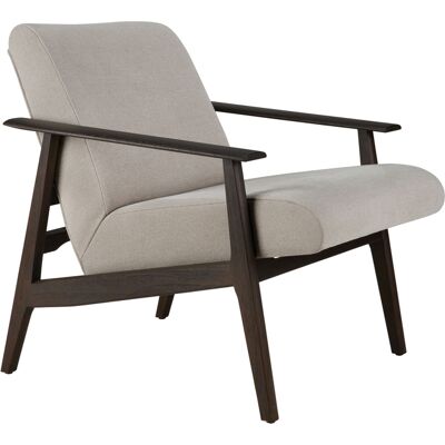 Ethnicraft - Poltrona imbottita Aspekt - Grigio - Tessuto ecologico - Designer Jacques Deneef Ethnicraft - Poltrona imbottita Aspekt - Grigio - Tessuto ecologico - Designer Jacques Deneef