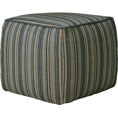 Ethnicraft - Pouf per esterno ZAHARA - Blu - Tessuto in polipropilene Ethnicraft - Pouf per esterno ZAHARA - Blu - Tessuto in polipropilene
