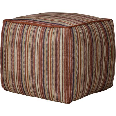 Ethnicraft - Pouf per esterno ZAHARA - Arancione - Tessuto in polipropilene Ethnicraft - Pouf per esterno ZAHARA - Arancione - Tessuto in polipropilene