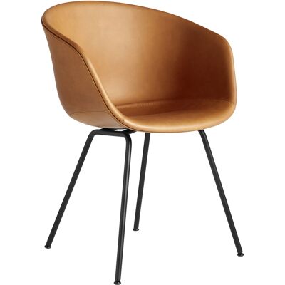 Hay - Poltrona imbottita About a chair - Marrone - Acciaio termolaccato - Designer Hee Welling Hay - Poltrona imbottita About a chair - Marrone - Acciaio termolaccato - Designer Hee Welling