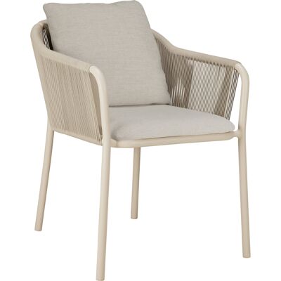 Ethnicraft - Poltrona impilabile Capitan - Beige - Tessuto in polipropilene - Designer Daniel Lavonius Jarefeldt Ethnicraft - Poltrona impilabile Capitan - Beige - Tessuto in polipropilene - Designer Daniel Lavonius Jarefeldt