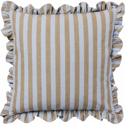 BROSTE COPENHAGEN - Foodera cuscino Ina - Blu - Cotone BROSTE COPENHAGEN - Foodera cuscino Ina - Blu - Cotone