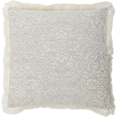 Bloomingville - Cuscino Cabrie - Bianco - Poliestere Bloomingville - Cuscino Cabrie - Bianco - Poliestere