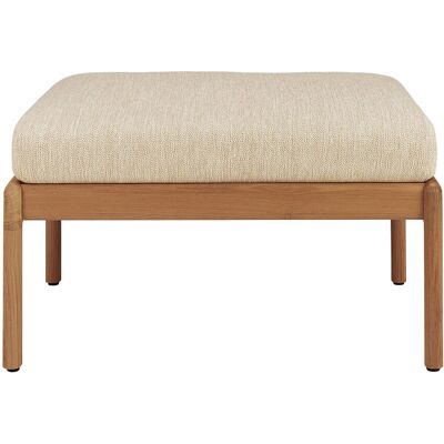Ethnicraft - Pouf per esterno Jack outdoor - Beige - Tessuto in polipropilene - Designer Jacques Deneef Ethnicraft - Pouf per esterno Jack outdoor - Beige - Tessuto in polipropilene - Designer Jacques Deneef