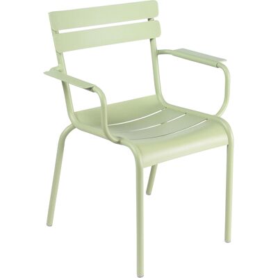 Fermob - Poltrona impilabile Luxembourg - Verde - Alluminio laccato - Designer Frédéric Sofia Fermob - Poltrona impilabile Luxembourg - Verde - Alluminio laccato - Designer Frédéric Sofia