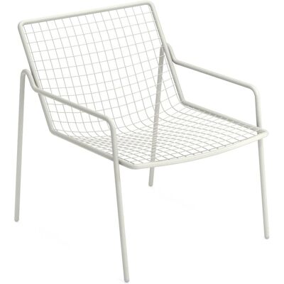 Emu - Poltrona bassa impilabile Rio R50 - Bianco - Acciaio - Designer Anton Cristell Emu - Poltrona bassa impilabile Rio R50 - Bianco - Acciaio - Designer Anton Cristell
