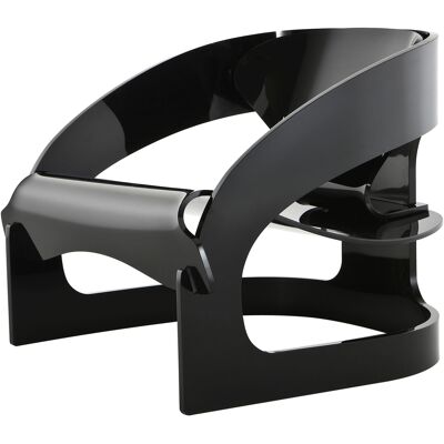 Kartell - Poltrona - Nero - PMMA - Designer Joe Colombo Kartell - Poltrona - Nero - PMMA - Designer Joe Colombo