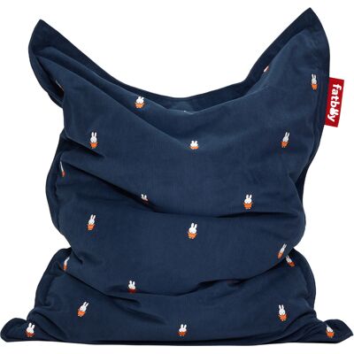 Fatboy - Pouf Miffy - Blu - Velluto a coste riciclato - Designer Jukka Setälä Fatboy - Pouf Miffy - Blu - Velluto a coste riciclato - Designer Jukka Setälä