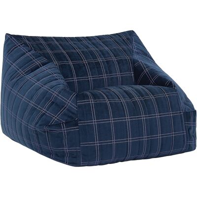NOBODINOZ - Poltrona bambini Chelsea - Blu - Velluto eco NOBODINOZ - Poltrona bambini Chelsea - Blu - Velluto eco