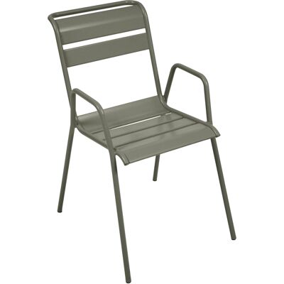 Fermob - Monceau - Grigio - Acciaio - Armchair Fermob - Monceau - Grigio - Acciaio - Armchair