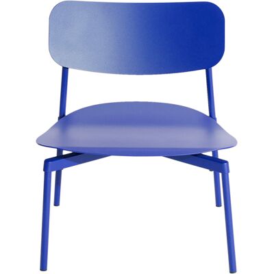 Petite Friture - Poltrona bassa impilabile Fromme - Blu - Alluminio - Designer Tom Chung Petite Friture - Poltrona bassa impilabile Fromme - Blu - Alluminio - Designer Tom Chung