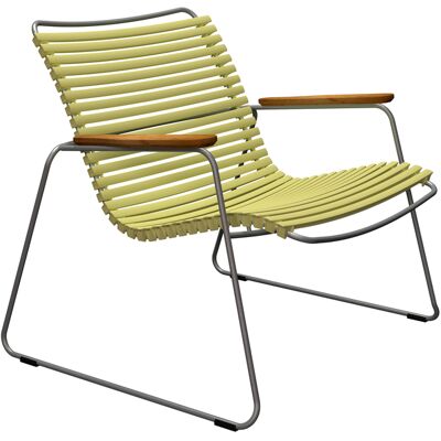 Houe - Poltrona bassa Click - Giallo - Acciaio termolaccato - Designer Henrik Pedersen Houe - Poltrona bassa Click - Giallo - Acciaio termolaccato - Designer Henrik Pedersen