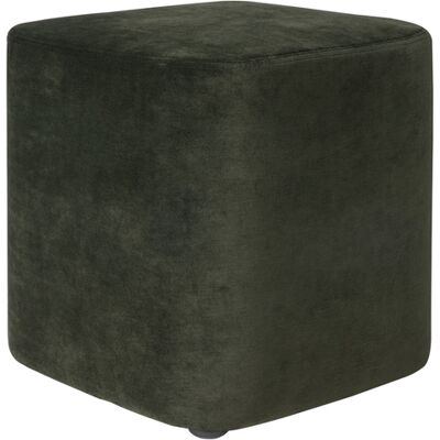Ethnicraft - Pouf Cube - Verde - Schiuma ad alta densità - Designer Jacques Deneef Ethnicraft - Pouf Cube - Verde - Schiuma ad alta densità - Designer Jacques Deneef