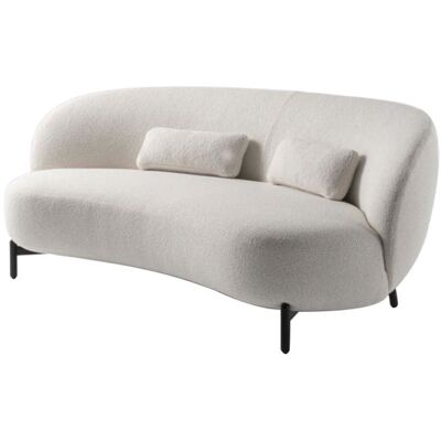 Kartell - Divano 3 posti o più Lunam - Bianco - Tessuto bouclé - Designer Patricia Urquiola Kartell - Divano 3 posti o più Lunam - Bianco - Tessuto bouclé - Designer Patricia Urquiola