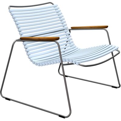 Houe - Poltrona bassa Click - Blu - Acciaio termolaccato - Designer Henrik Pedersen Houe - Poltrona bassa Click - Blu - Acciaio termolaccato - Designer Henrik Pedersen