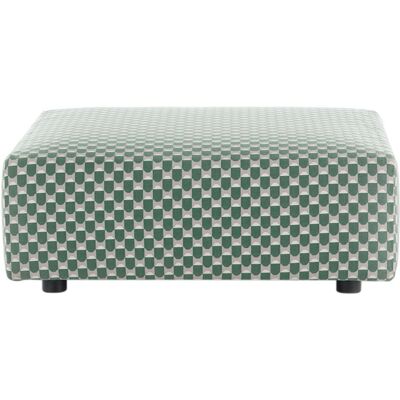 Kartell - Pouf per esterno Plastics - Verde - Tessuto outdoor - Designer Piero Lissoni Kartell - Pouf per esterno Plastics - Verde - Tessuto outdoor - Designer Piero Lissoni