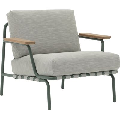 Muuto - Poltrona imbottita Settle - Grigio - Cinghia in poliestere - Designer Anderssen & Voll Muuto - Poltrona imbottita Settle - Grigio - Cinghia in poliestere - Designer Anderssen & Voll