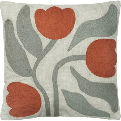 BROSTE COPENHAGEN - Foodera cuscino DORA - Verde - Cotone BROSTE COPENHAGEN - Foodera cuscino DORA - Verde - Cotone