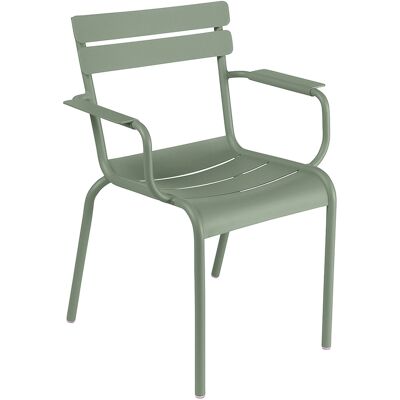 Fermob - Poltrona impilabile Luxembourg - Verde - Alluminio laccato - Designer Frédéric Sofia Fermob - Poltrona impilabile Luxembourg - Verde - Alluminio laccato - Designer Frédéric Sofia