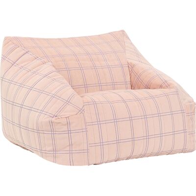 NOBODINOZ - Poltrona bambini Chelsea - Rosa - Velluto eco NOBODINOZ - Poltrona bambini Chelsea - Rosa - Velluto eco