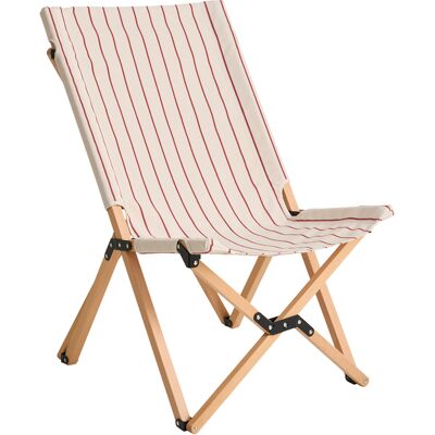Hay - Poltrona pieghevole OUTDOOR MARKET - Beige - Faggio certificato FSC - Designer Jasper Morrison Hay - Poltrona pieghevole OUTDOOR MARKET - Beige - Faggio certificato FSC - Designer Jasper Morrison