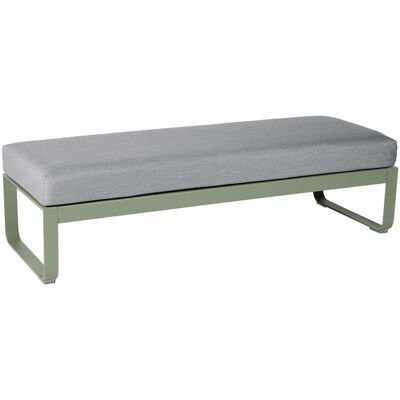 Fermob - Panca imbottita Bellevie - Grigio - Tessuto Outdoor Sunbrella - Designer Pagnon & Pelhaître Fermob - Panca imbottita Bellevie - Grigio - Tessuto Outdoor Sunbrella - Designer Pagnon & Pelhaître