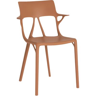 Kartell - Poltrona A. I - Marrone - PMMA riciclato - Designer Philippe Starck Kartell - Poltrona A. I - Marrone - PMMA riciclato - Designer Philippe Starck