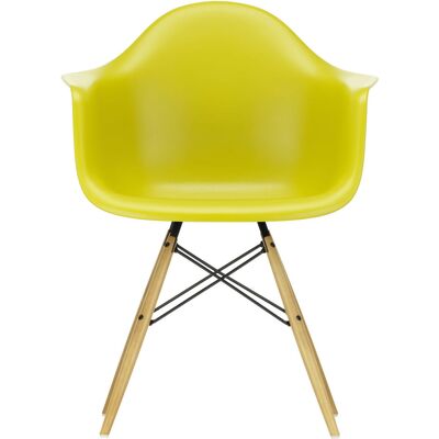 Vitra - Poltrona Eames Plastic Armchair - Giallo - Acero massiccio - Designer Charles & Ray Eames Vitra - Poltrona Eames Plastic Armchair - Giallo - Acero massiccio - Designer Charles & Ray Eames