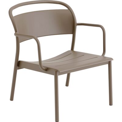 Muuto - Poltrona bassa Linear - Beige - Acciaio zincato verniciato a polvere - Designer Thomas Bentzen Muuto - Poltrona bassa Linear - Beige - Acciaio zincato verniciato a polvere - Designer Thomas Bentzen