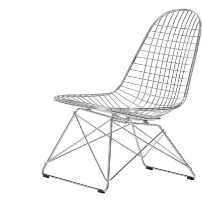 Vitra - Poltrona lounge Wire Chair - Metallo - Acciaio cromato - Designer Charles & Ray Eames Vitra - Poltrona lounge Wire Chair - Metallo - Acciaio cromato - Designer Charles & Ray Eames