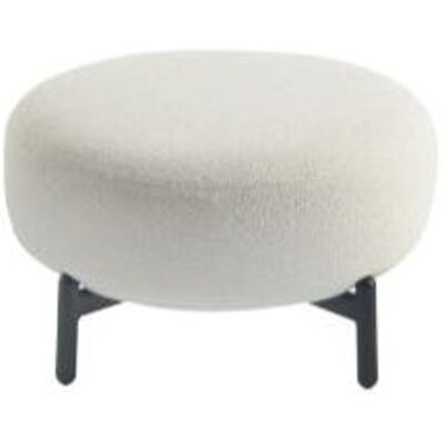 Kartell - Pouf Lunam - Bianco - Tessuto bouclé - Designer Patricia Urquiola Kartell - Pouf Lunam - Bianco - Tessuto bouclé - Designer Patricia Urquiola
