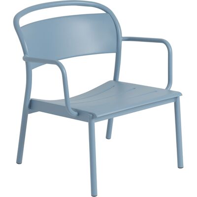 Muuto - Poltrona bassa Linear - Blu - Acciaio - Designer Thomas Bentzen Muuto - Poltrona bassa Linear - Blu - Acciaio - Designer Thomas Bentzen