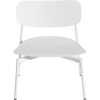 Petite Friture - Poltrona bassa Fromme - Bianco - Alluminio - Designer Tom Chung Petite Friture - Poltrona bassa Fromme - Bianco - Alluminio - Designer Tom Chung