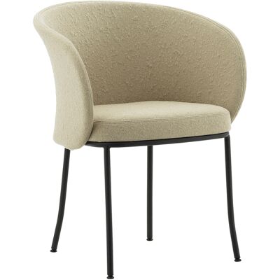 Normann Copenhagen - Poltrona imbottita Knit - Beige - Legno certificato FSC - Designer Yuchen Wu Normann Copenhagen - Poltrona imbottita Knit - Beige - Legno certificato FSC - Designer Yuchen Wu