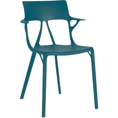Kartell - Poltrona A. I - Blu - PMMA riciclato - Designer Philippe Starck Kartell - Poltrona A. I - Blu - PMMA riciclato - Designer Philippe Starck