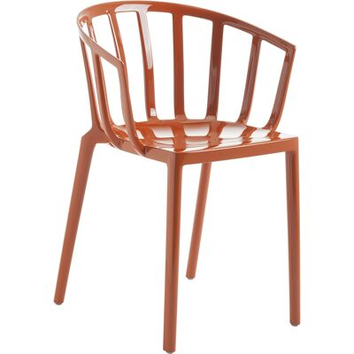 Kartell - Poltrona impilabile Generic - Arancione - policarbonato - Designer Philippe Starck Kartell - Poltrona impilabile Generic - Arancione - policarbonato - Designer Philippe Starck