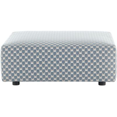 Kartell - Pouf per esterno Plastics - Blu - Tessuto outdoor - Designer Piero Lissoni Kartell - Pouf per esterno Plastics - Blu - Tessuto outdoor - Designer Piero Lissoni