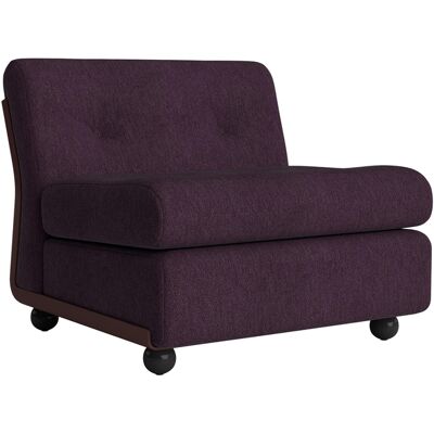 Hay - Divano modulabile Amanta - Viola - ABS riciclato - Designer Mario Bellini Hay - Divano modulabile Amanta - Viola - ABS riciclato - Designer Mario Bellini