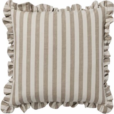 BROSTE COPENHAGEN - Foodera cuscino Ina - Beige - Cotone BROSTE COPENHAGEN - Foodera cuscino Ina - Beige - Cotone