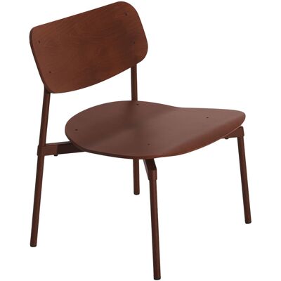 Poltrona Lounge Petite Friture Fromme - Faggio & Alluminio - Design Moderno Poltrona Lounge Petite Friture Fromme - Faggio & Alluminio - Design Moderno
