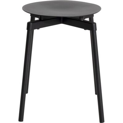 Petite Friture - Sgabello Fromme - Nero - Alluminio - Designer Tom Chung Petite Friture - Sgabello Fromme - Nero - Alluminio - Designer Tom Chung
